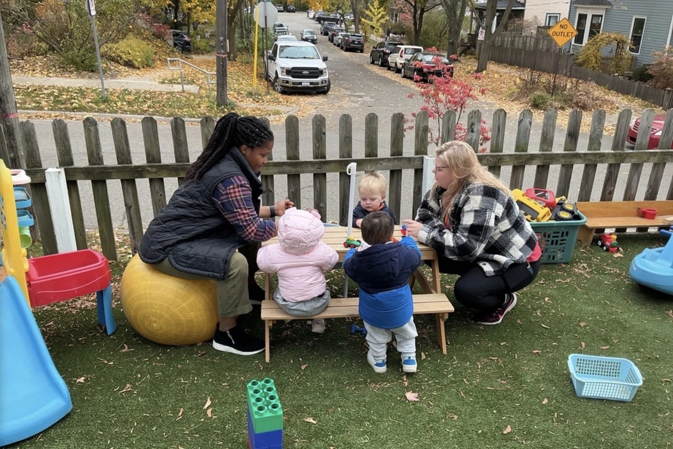 We accept children from 6 weeks of age