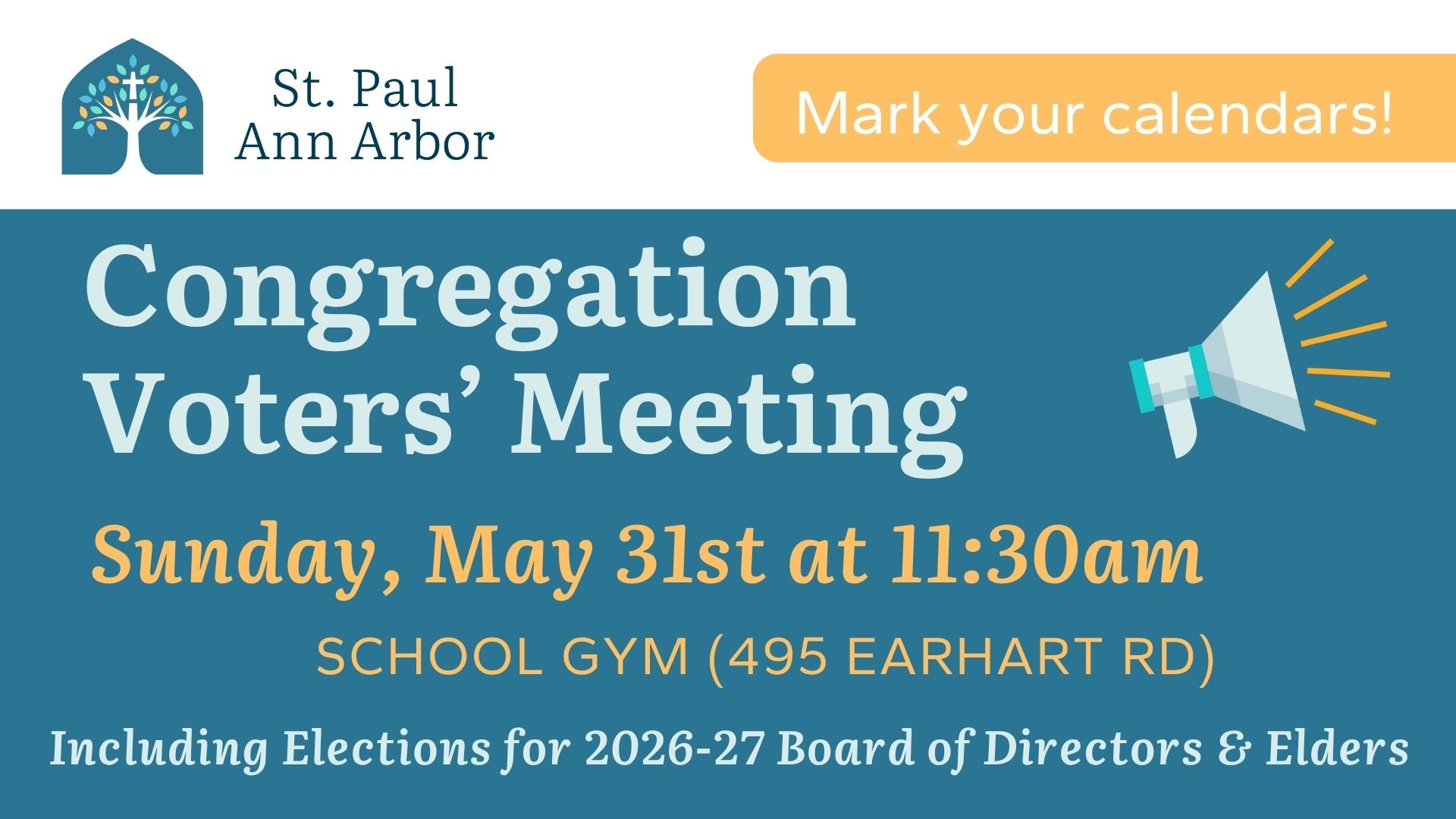 Congregation Voters' Meeting