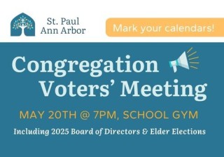 Congregation Voters' Meeting