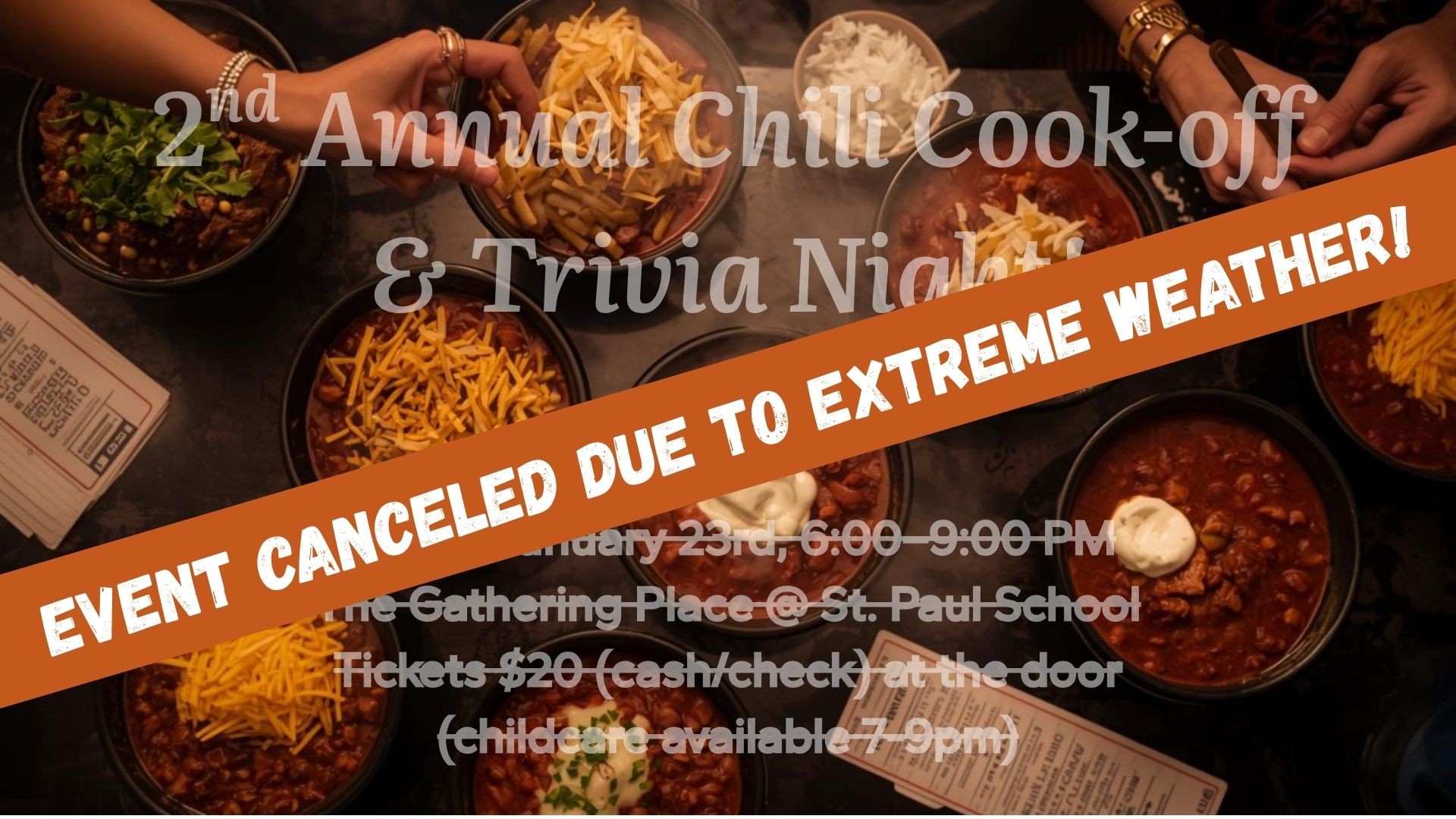 Chili Cook-off and Trivia
